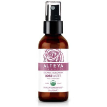 Alteya Organics Rosenvatten USDA Certifierad Ekologisk Ansikts Toner, 60ml Ren Bulgarsk Rosa Damascena