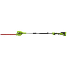 Greenworks G40PHA 40V Telescopic Hedge Trimmer - 51cm Blade, 18mm Teeth, 3200 CPM, extends to 250cm, 125 Rotating Head - Battery not included 2300407