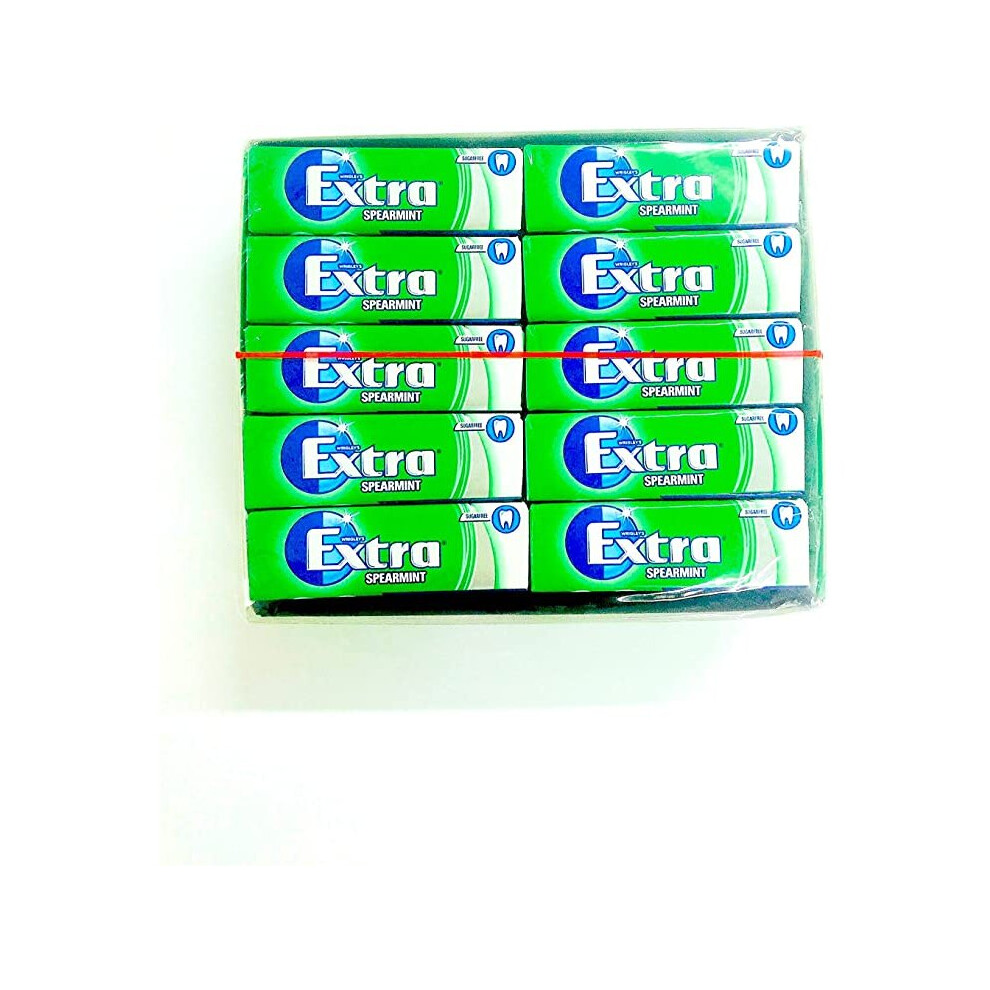 WRIGLEY'S EXTRA SPEARMINT SUGAR FREE CHEWING GUM