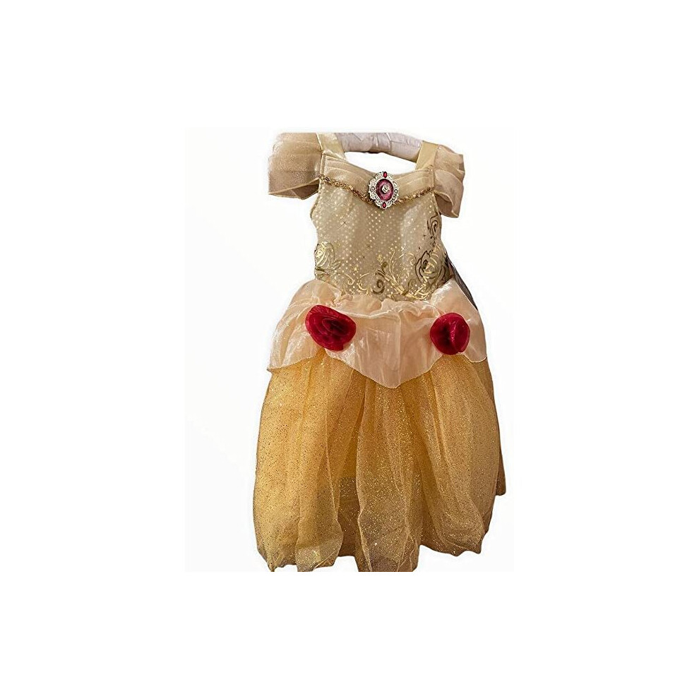 Disney Beauty And The Beast Princess Fancy Dress Costume For Girls Size 3 Silver