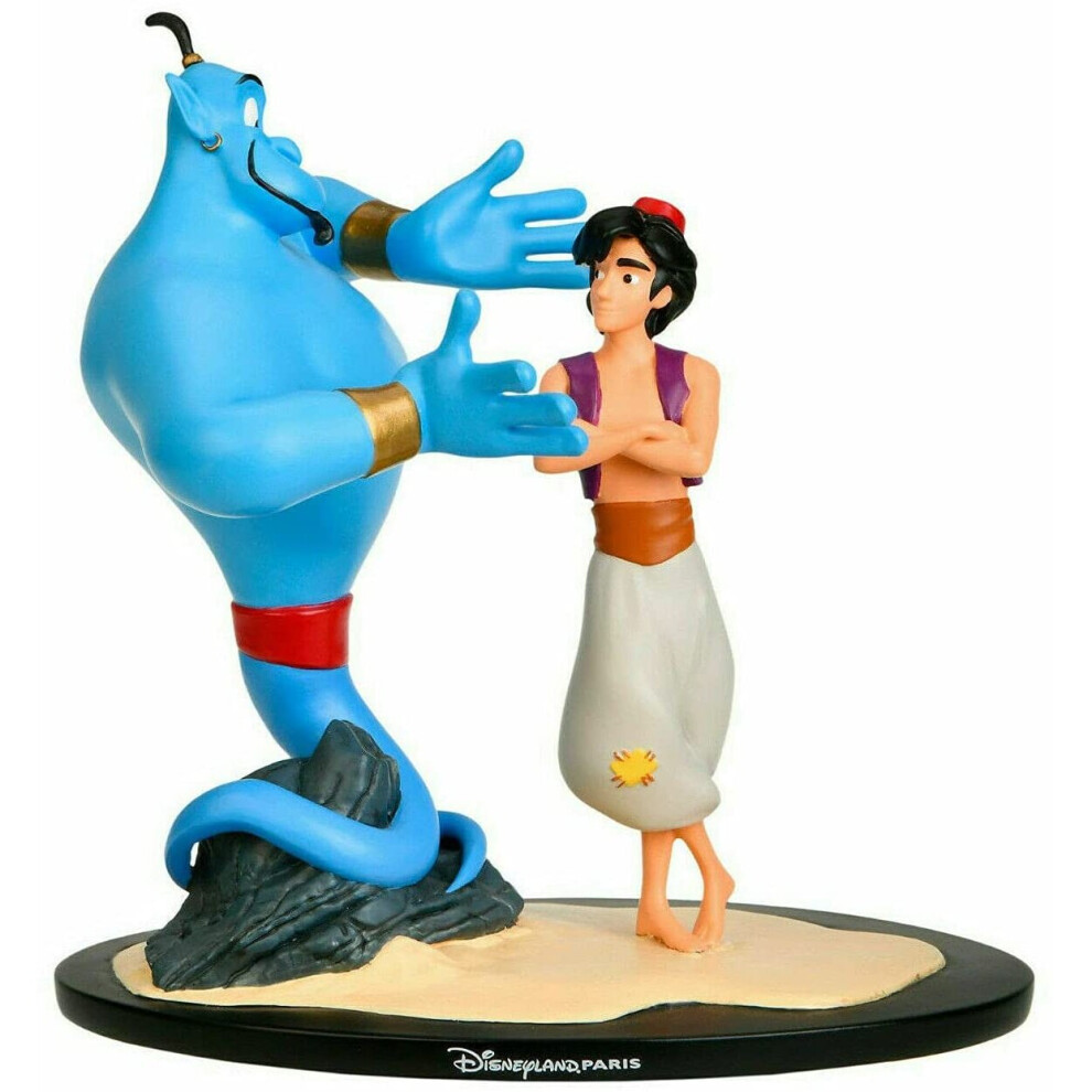 Disney Aladdin And Genie Figurine Ornament Decoration New