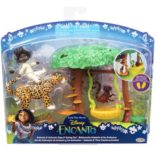 Disney Encanto Antonio's Animal Swing Playset with Jaguar Figure