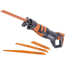 Evolution Power Tools 044-0001 R230RCP Reciprocating Saw, Multi-Material Cutting, 180° Rotating Handle, 850W, (230V), 850 W, 230 V
