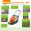 Flymo Flymo EasiGlide Plus 330V Hover Collect Lawn Mower – 1700W, 33cm Cutting Width, 20L Grass Box, Flat-Fold Handles, 10m Cable 6