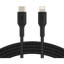 Cavo BELKIN Lightning a USB-C Treccia 1M Nero