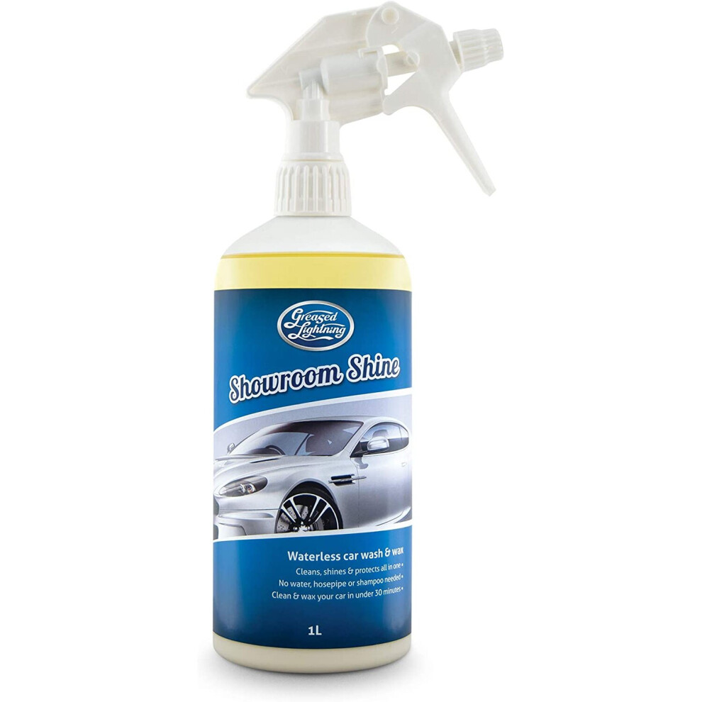 Car Bike Caravan Waterless Wash Wax Greased Lightning Showroom Shine 1 Ltr W001 - Image 7