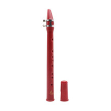 (Red) 8 Holes keyless Colorful Portable Pocket Saxophone