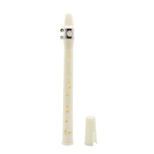 (White) 8 Holes keyless Colorful Portable Pocket Saxophone