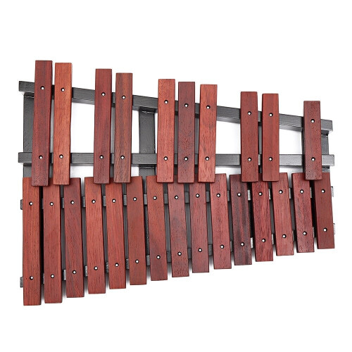 25 Notes Wooden Xylophone Percussion Educational Gift with 2 Mallets 2