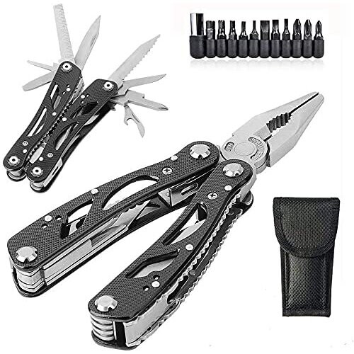 24-in-1 Multitool Folding Portable Pliers with Screwdriver Kits UK