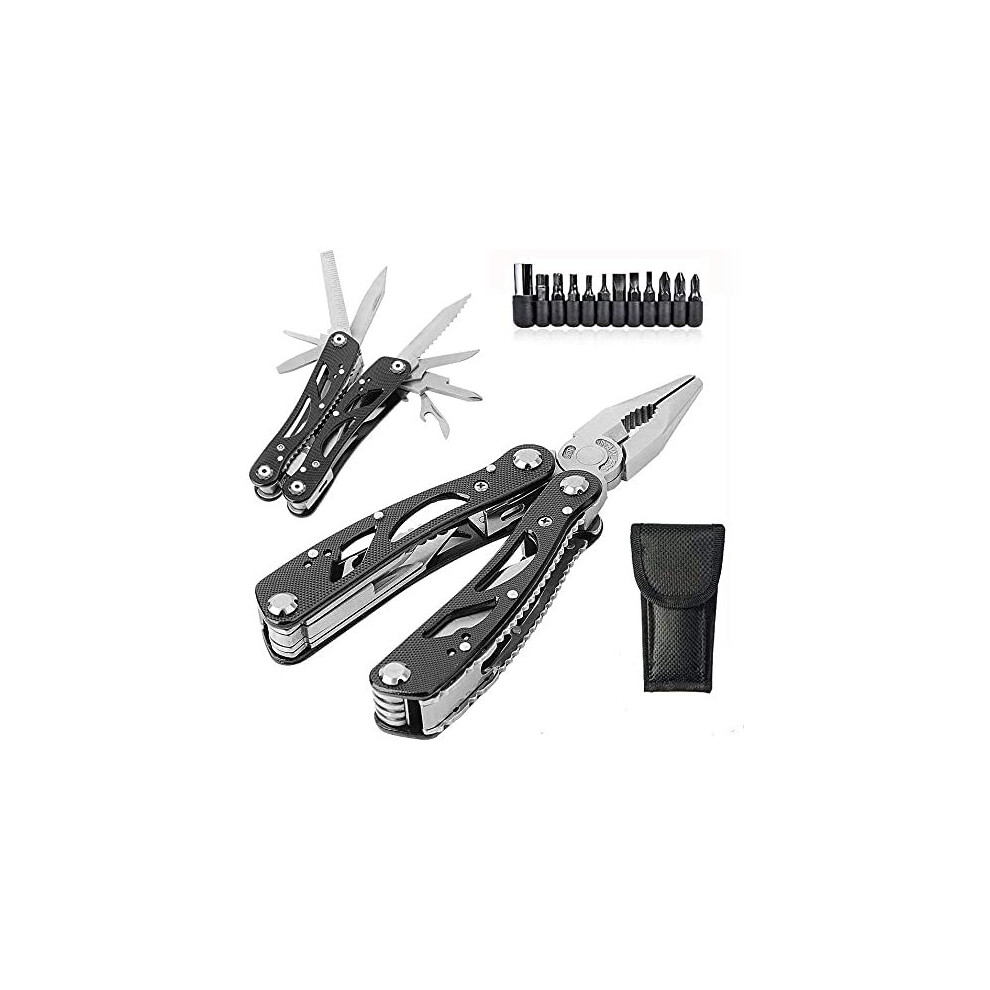 Bedee 24-In-1 Multitool Folding Portable Pliers With Screwdriver Kits Uk