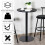 Living And Home Robust Steel Table Base Pedestal Leg Cafe Bar Pub Table Central Support Stand 6