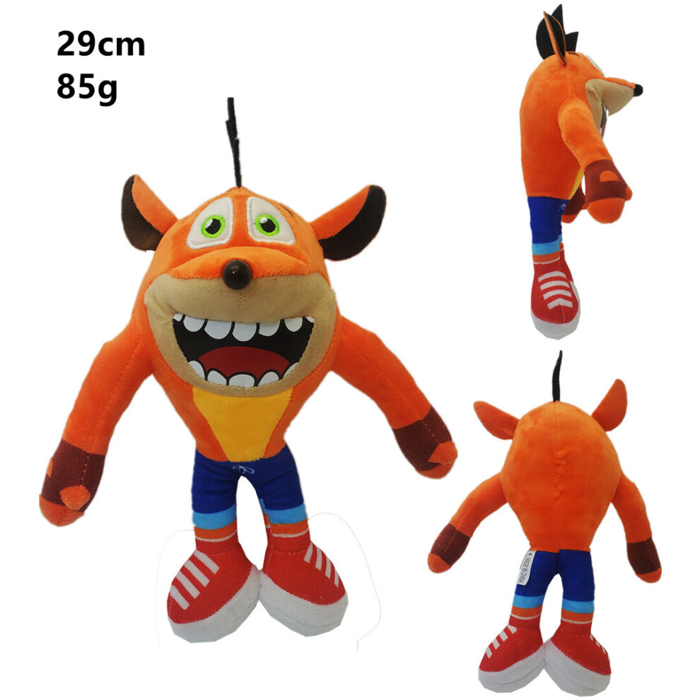 (A ) Crash Bandicoot Crazy Trilogy Series Crash Bandicoot Plush Toy Figure