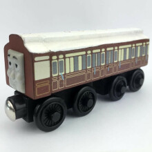 (8# Old Slow Coach) Thomas Train Car Tender Wooden Magnetic Railway Train Toys Truck Car Kids Gifts
