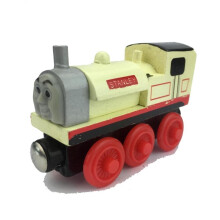 (20# Stanley) Thomas Train Car Tender Wooden Magnetic Railway Train Toys Truck Car Kids Gifts