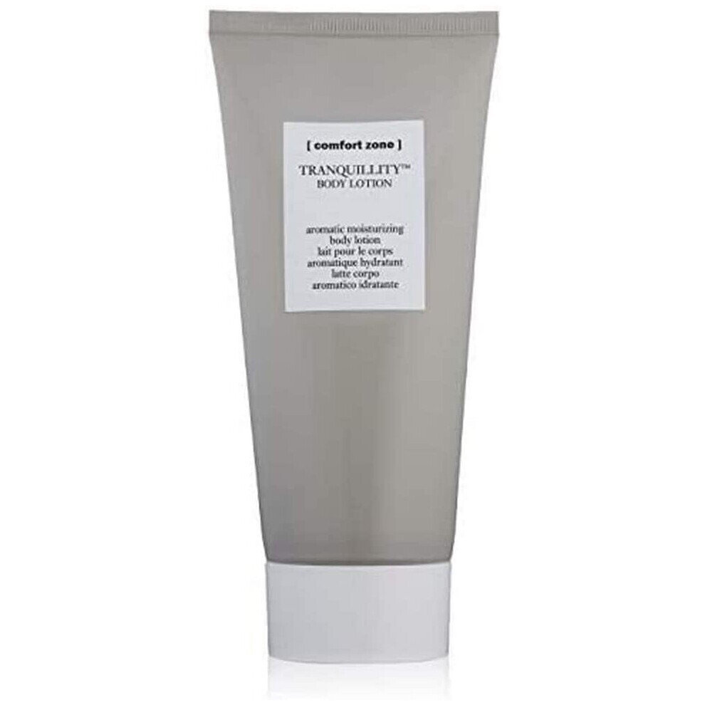Comfort Zone Light Tranquillity Moisturizing Body Lotion - 200Ml Bottle - Fast Absorbing - Deep Hydration - Nourishing - Amaranth, Essential Oils - Vegan