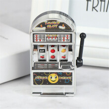 (Silver) Funny Mini Slot Fruit Games Machine Lucky Jackpot Antistress Toys Gifts DS