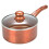URBN-CHEF 6 PCS Ceramic Copper Induction Cooking Pots Lid Saucepans Cookware Set 9