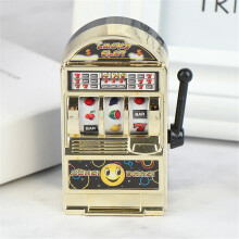 (Gold) Funny Mini Slot Fruit Games Machine Lucky Jackpot Antistress Toys Gifts DS