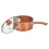 URBN-CHEF 6 PCS Ceramic Copper Induction Cooking Pots Lid Saucepans Cookware Set 5