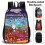(C5) Minecraft School Bag Double-sided Backpack Kids Gift 2