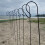 Selections 10 x Black Border Garden Shepherds Crook Hooks (1.2m) 5