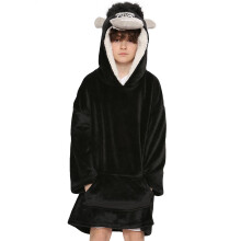 Men's Ladies Oversized Hoodie Gorilla Snuggle Blanket