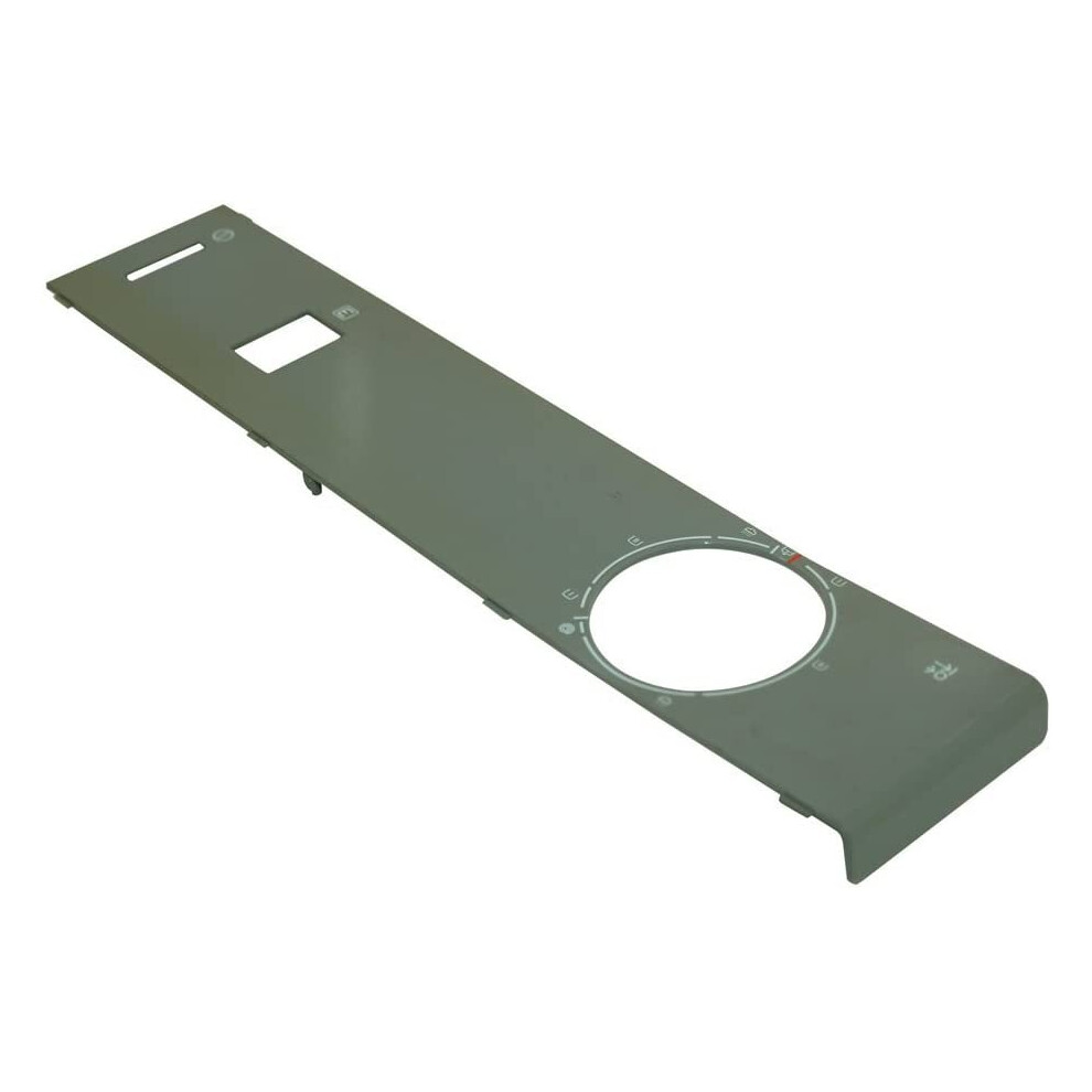 Zanussi Washing Machine Control Panel Front Piece. Genuine part number 50208729009