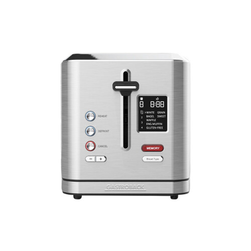 Gastroback Design 62395 2 Slice Digital Toaster 1