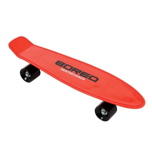 Bored Cruiser X Skateboard - Red 2