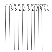10 Shepherd's Crook Hook Stand For Bird Feeders And Candle Lanterns 100cm