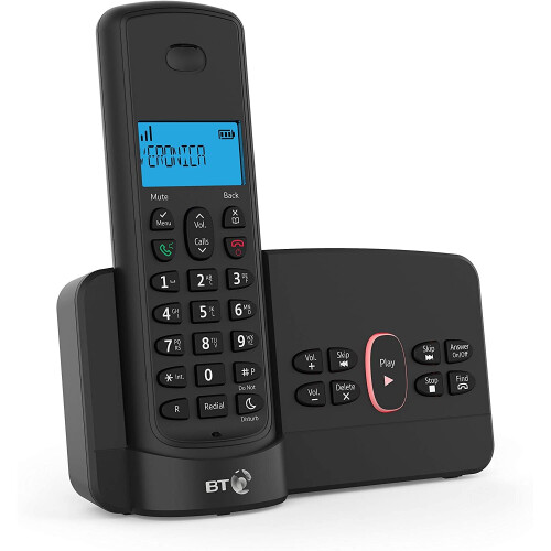 British Telecom BT Home Phone with Nuisance Call Blocking and Answer Machine (Single Handset Pack)