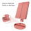 (Rose Gold) Bauer Professional Foldable LED Mirrors 3