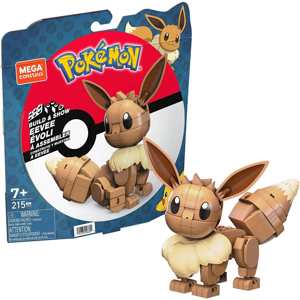 New Pokémon Mega Construx Pokemon Build And Show Eevee