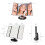 (Black) Bauer Professional Foldable LED Mirrors 2