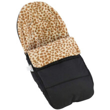 Animal Print Car Seat Footmuff/Cosy Toes Compatible with My Babiie Group 0+ - Giraffe