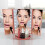 (Rose Gold) Bauer Professional Foldable LED Mirrors 7