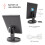 (Black) Bauer Professional Foldable LED Mirrors 5