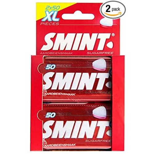Smint Smint - XL Strawberry  2 x 35 grams/2 x 1.23