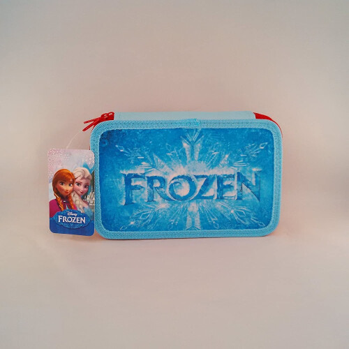 Disney Frozen Filled Pencil Case with 3 No. Compartments 1