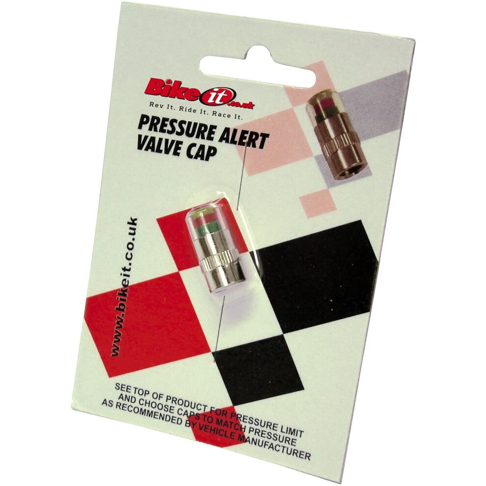 Pressure Alert Valve Cap 35-37 Psi Range 34 Psi Limit 5034862230232