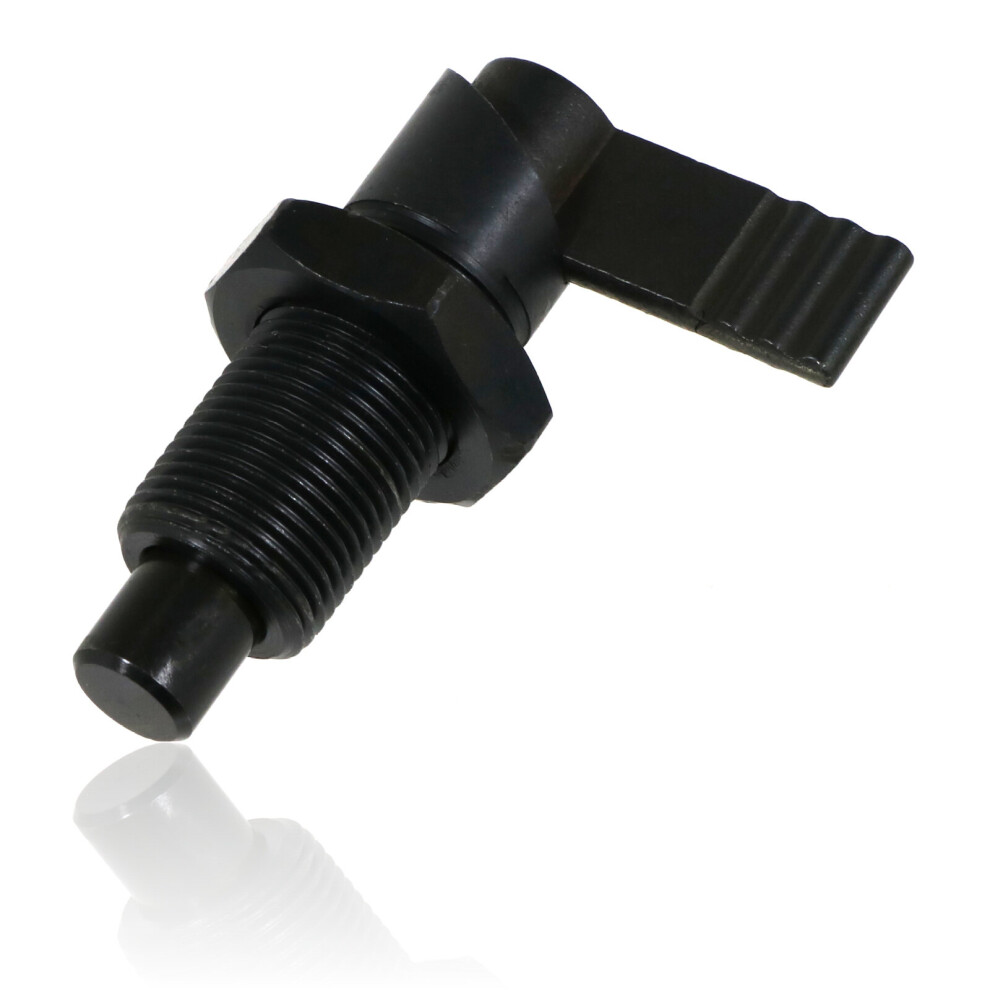 M20 Cam Action Index Plunger Blackened Steel 12mm Plunger