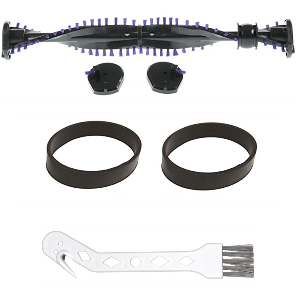 Spares2go Brushbar Kit For Dyson Dc04 Dc07 Dc14 Dc33 Clutch Roller Bar End Caps + Belts