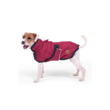 Petface Waterproof Dog Coat - Red 50cm Base Neck & Tail - 8030