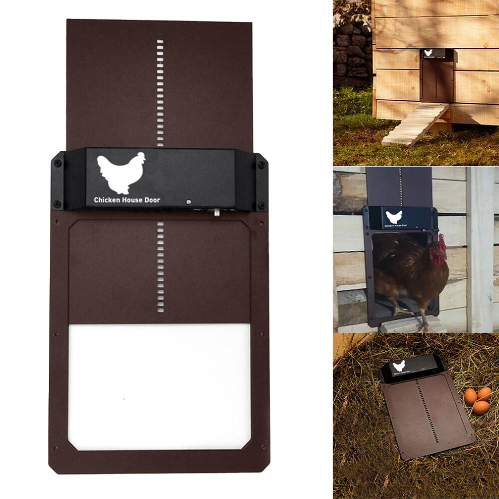 Automatic Light Sensor Chicken Coop Chicken House Coop Door Opener / Door Closer