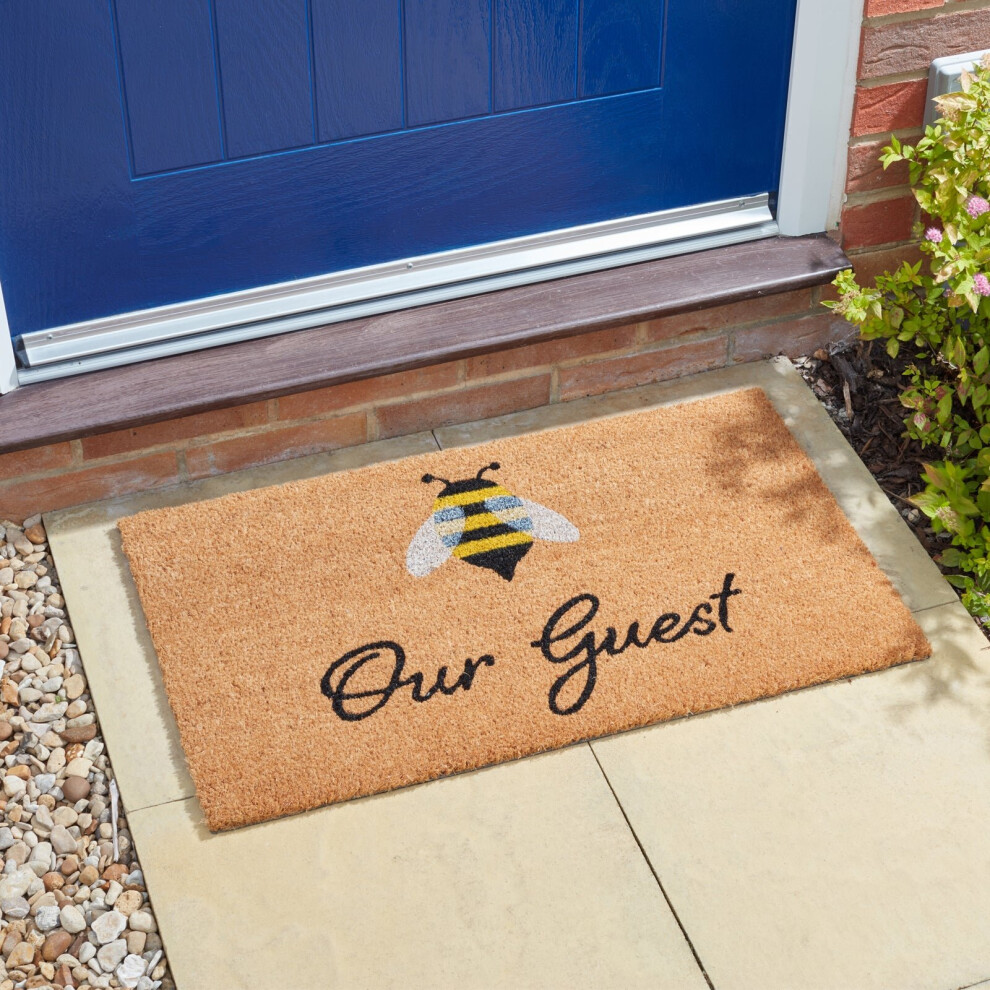 Smart Garden Bee Our Guest Decoir Doormat