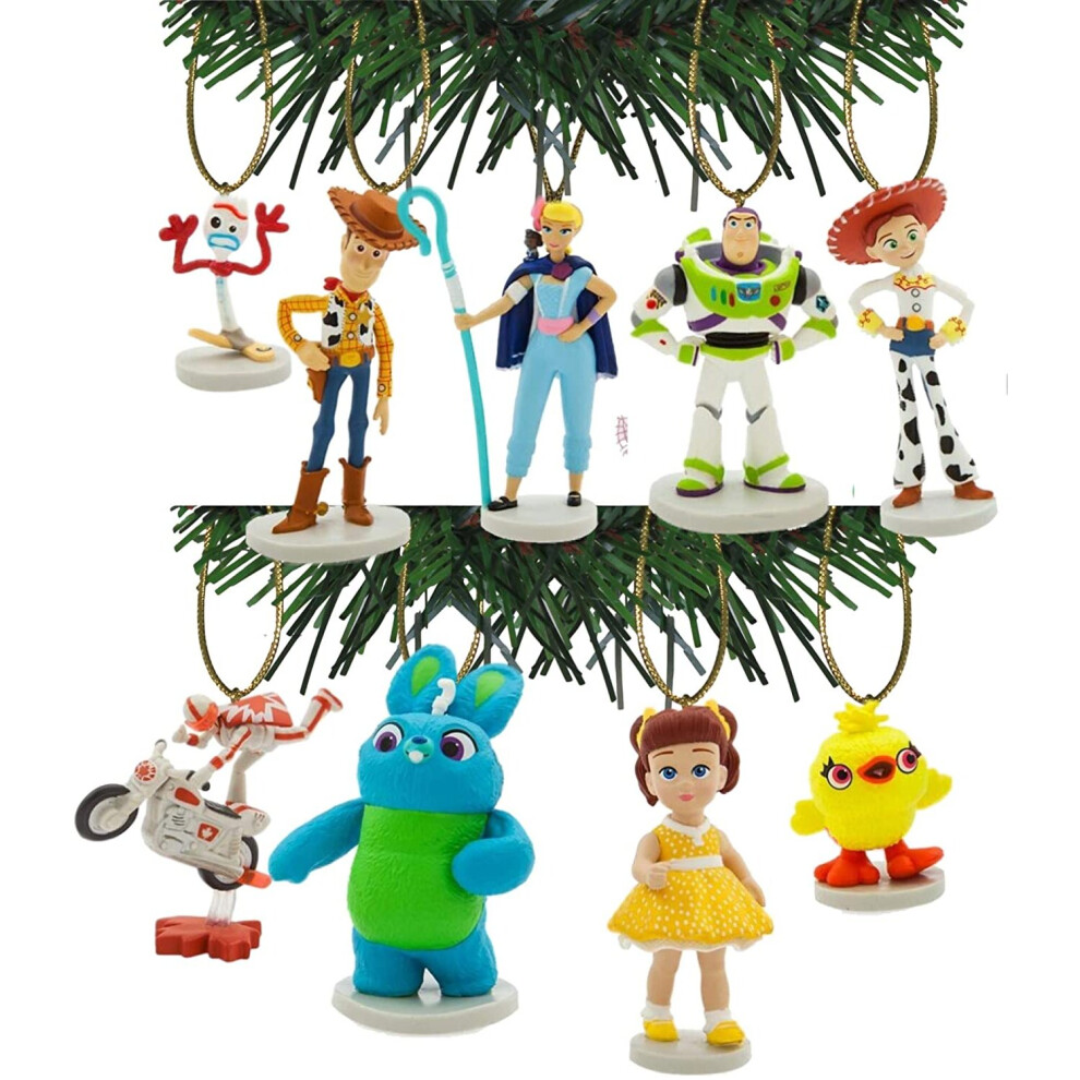 Characteristix Disney Pixar's Toy Story 4 Ornament Set of 9