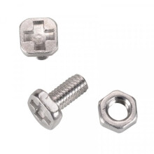 Smart Garden Greenhouse Accessories M6 Bolts x 11mm Underhead 15 Nuts & Bolts