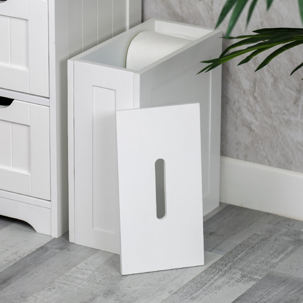 (Slimline Storage Unit) Anika Free Standing Bathroom Cabinets