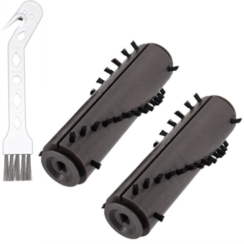 SPARES2GO Brushroll Kit for GTECH AirRam AR01 AR02 AR03 2 Piece Roller Brush Bar 1